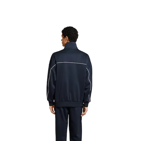 Technical Jersey Sweatshirt With Embossed Logo