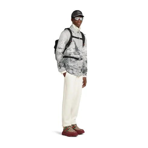 Wool Cashmere Piquet Knit Leisure Pant