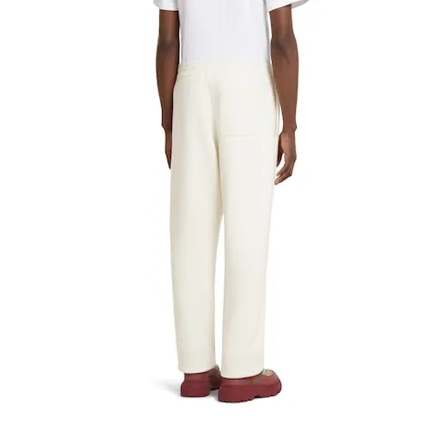 Wool Cashmere Piquet Knit Leisure Pant