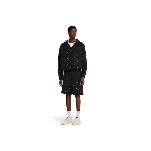 Gg Cotton Ripstop Zip Jacket