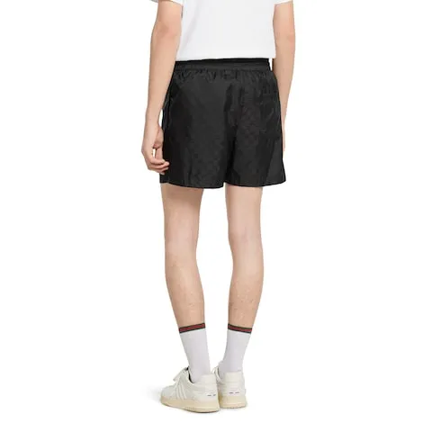 Gg Nylon Swim Shorts