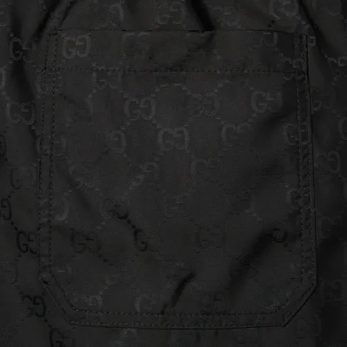 Gg Nylon Swim Shorts