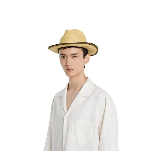 Straw Hat With Web