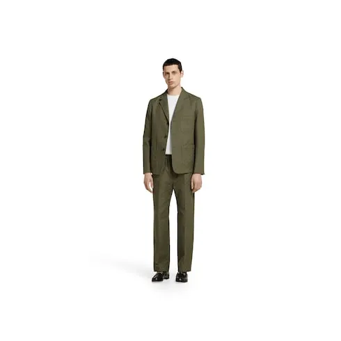 Cotton Blend Gg Canvas Jacket