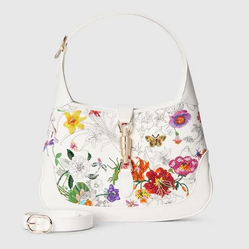 Gucci Jackie 1961 Embroidered Medium Bag