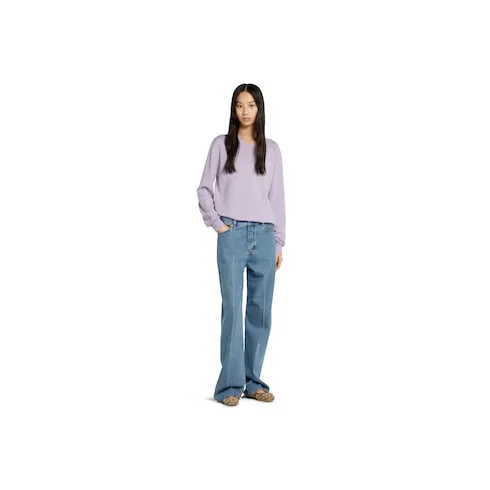 Cashmere Sweater With Intarsia