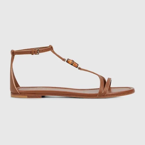 Sandal With Bamboo Detail