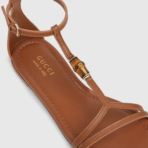 Sandal With Bamboo Detail