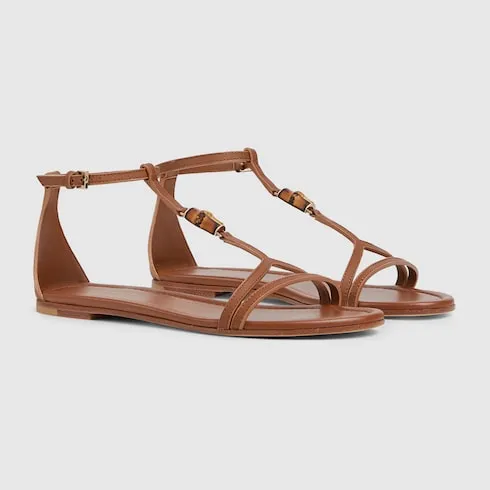Sandal With Bamboo Detail