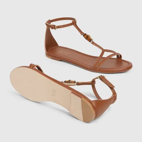 Sandal With Bamboo Detail