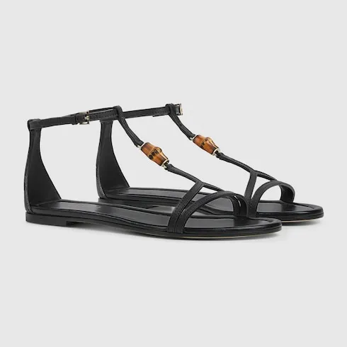 Sandal With Bamboo Detail