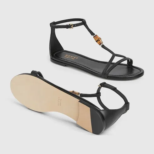 Sandal With Bamboo Detail