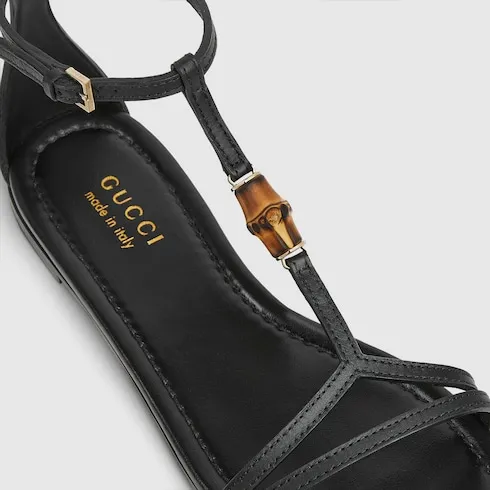 Sandal With Bamboo Detail