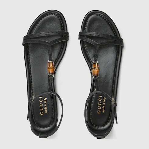 Sandal With Bamboo Detail