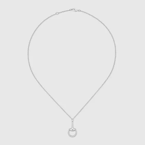Gucci Horsebit Diamond 18K Necklace
