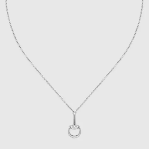 Gucci Horsebit Diamond 18K Necklace
