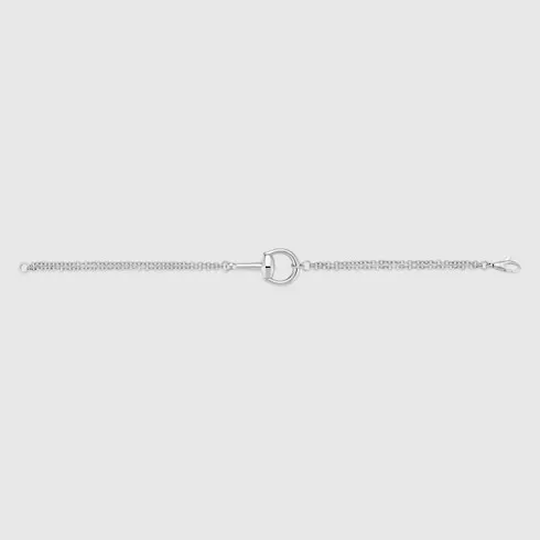 Gucci Horsebit Diamond 18K Bracelet