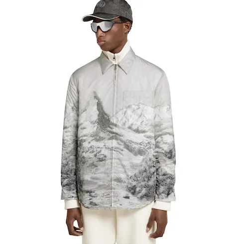 Printed Nylon Jacket
