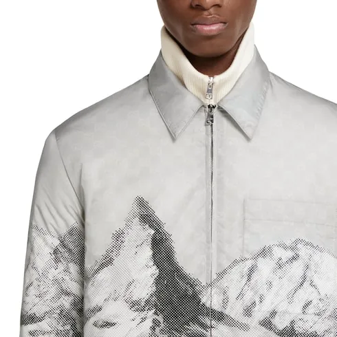 Printed Nylon Jacket