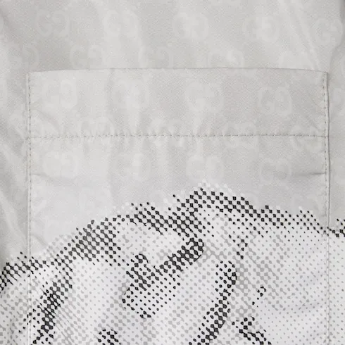 Printed Nylon Jacket