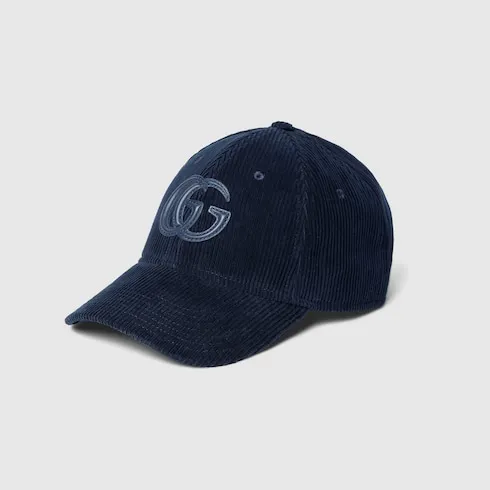 Velvet Baseball Hat With Embroidery