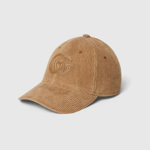 Velvet Baseball Hat With Embroidery