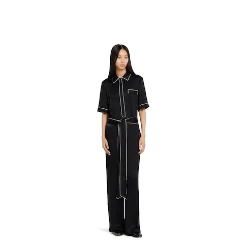 Gg Satin Jumpsuit