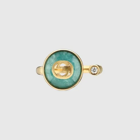 Gucci Interlocking 18K Ring