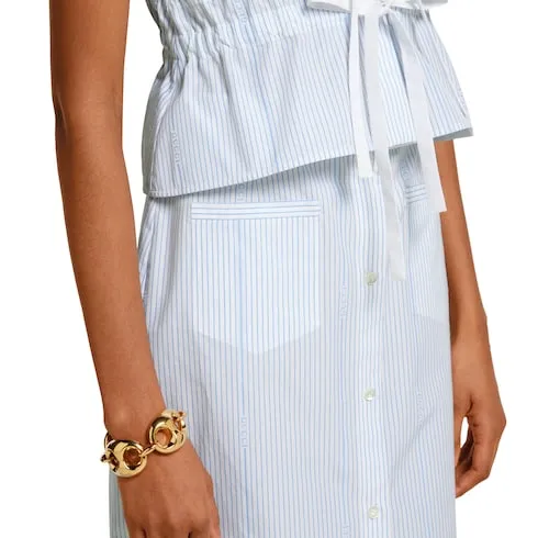 Gucci Cotton Fil Coupé Skirt