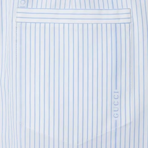 Gucci Cotton Fil Coupé Skirt