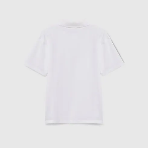 Children's Cotton Polo Shirt With Print