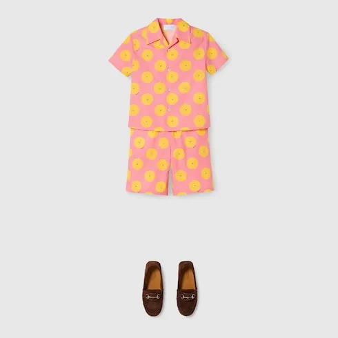 Children's Printed Cotton Shirt