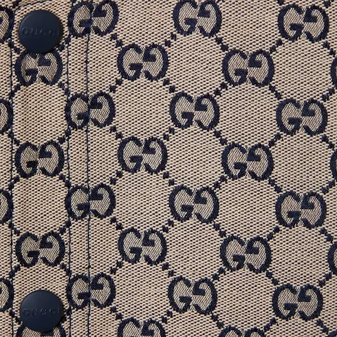 Children's Gg Canvas Jacket