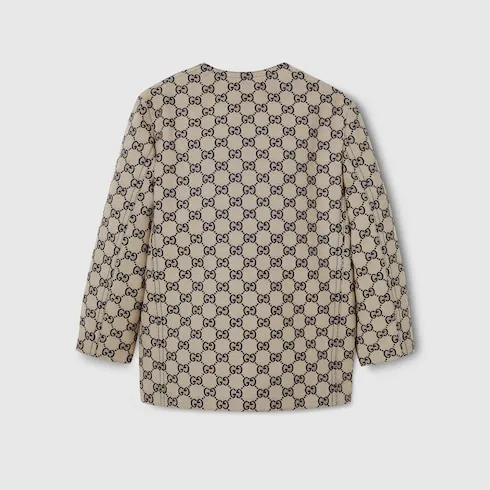 Children's Gg Canvas Jacket