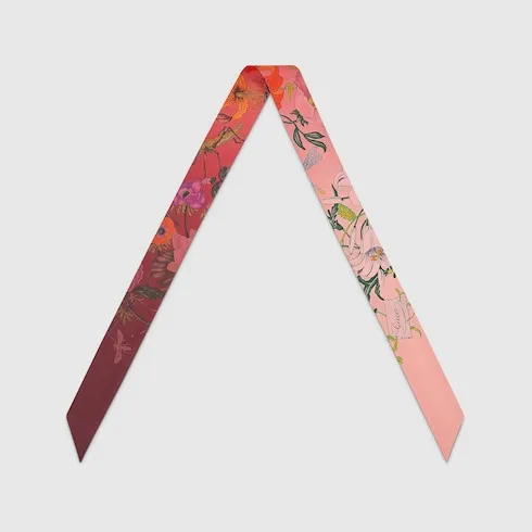 Printed Silk Twill Ribbon