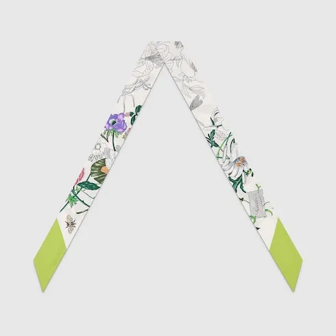 Printed Silk Twill Ribbon