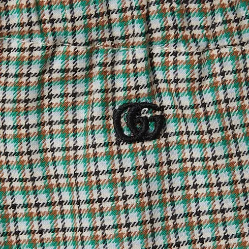 Baby Check Cotton Shorts