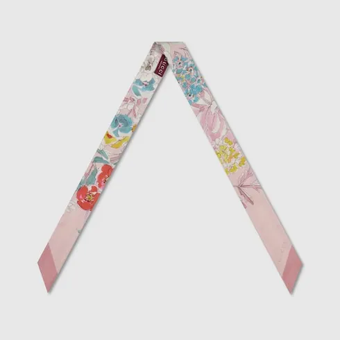 Printed Silk Twill Ribbon