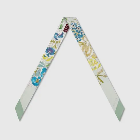 Printed Silk Twill Ribbon