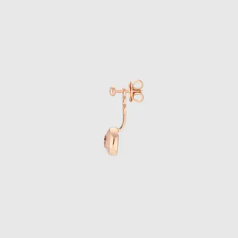 Gucci Interlocking 18K Earrings