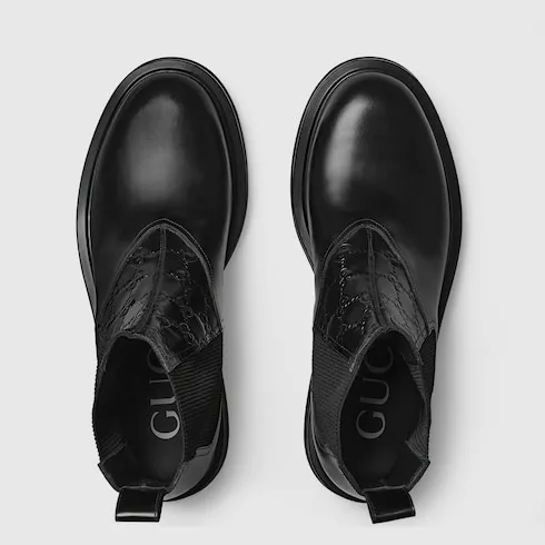 Ankle Boot With Gg Detail