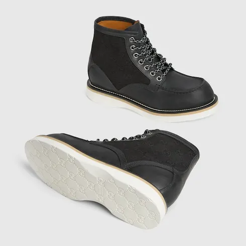 Lace-Up Ankle Boot