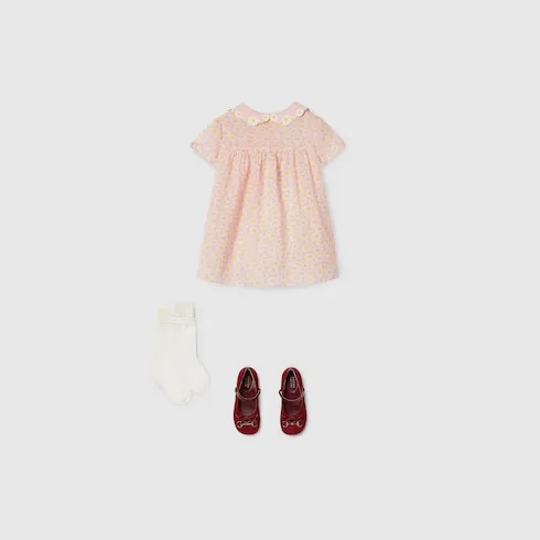 Baby Printed Muslin Dress