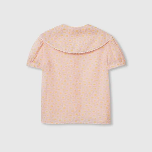 Children's Printed Muslin Shirt