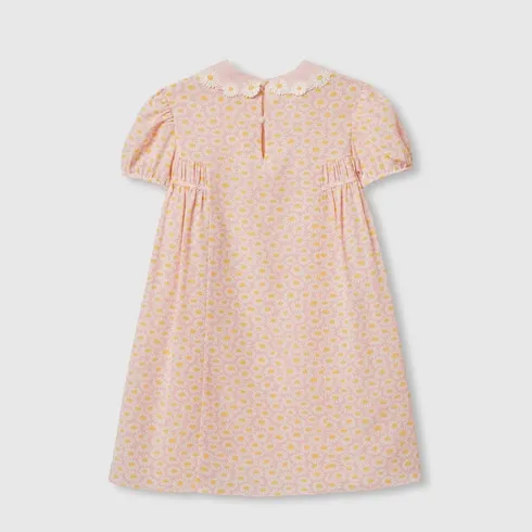 Children's Printed Silk CrÊPe Dress