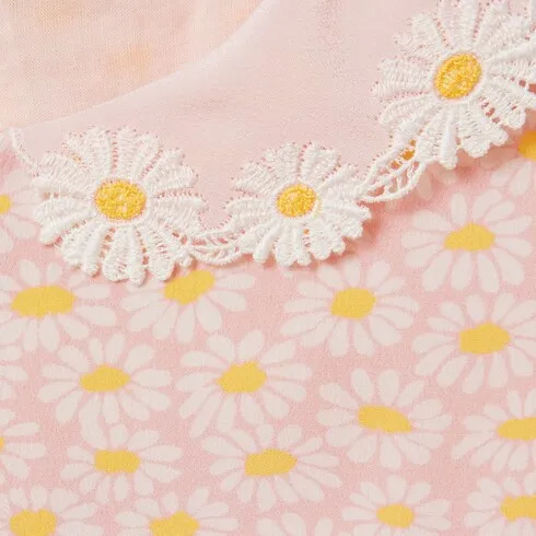 Children's Printed Silk CrÊPe Dress