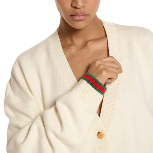 Wool Cashmere Cardigan