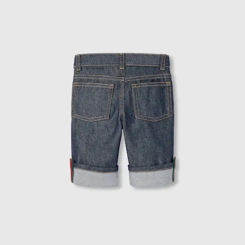 Baby Denim Pants With Web