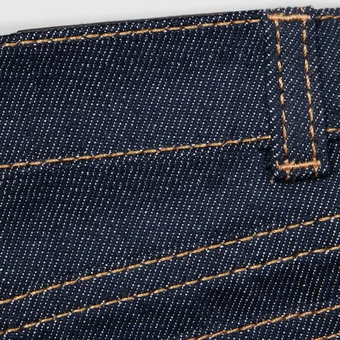 Baby Denim Pants With Web