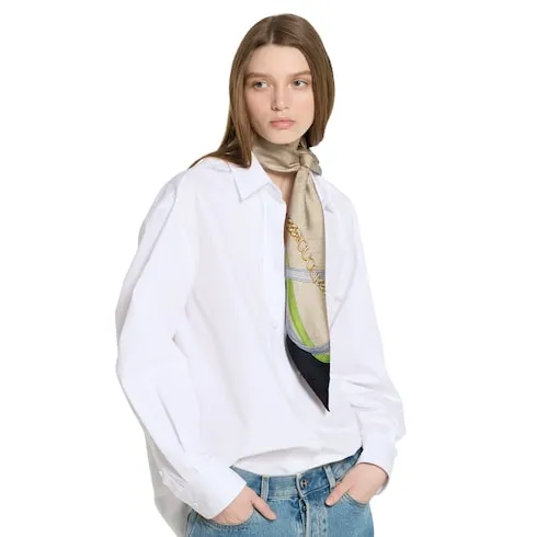 Printed Gg Silk Jacquard Carré
